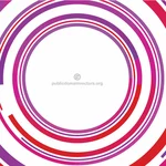 Abstract background color circles