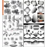 Halftone vectors big collection