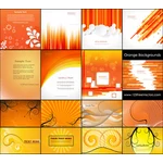 Orange Abstract Backgrounds