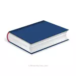 Livro com capa azul