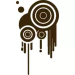 Abstract design element vector image