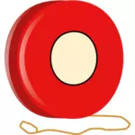 An early version of the yo-yo toy vector clip art