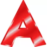 الحرف الأحمر ''A'