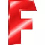 Красный '' F'' письмо