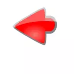 Flecha roja hacia la izquierda