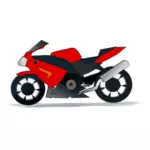 Motorbike vector image