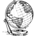 صورة رسم الكرة الأرضية