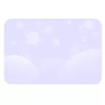 Winter vector landscape