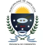 ClipArt vettoriali di emblema del comune di Santa Lucía