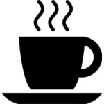 Icona di vettore per caffetteria
