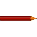 लाल पेंसिल वेक्टर क्लिप आर्ट