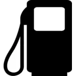 Grafika wektorowa piktogramu pompy paliwa