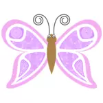 Pink butterfly image