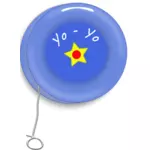 O versiune timpurie din imaginea vectorială yo-yo jucărie