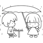 Scacchi mentre piove