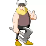 Viking warrior vector afbeelding