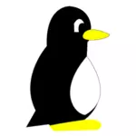 Пингвин в профиль