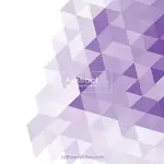 Fioletowy trójkątny wzór