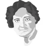 Nellie McClung vector portret