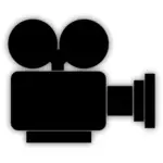 Vektorgrafiken von Film-Kamera-Symbol