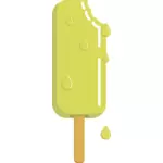 Citronová zmrzlina vektorové ilustrace