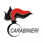 Illustrazione vettoriale di Carabinieri logo
