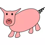 Caricatura di maiale