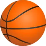 Fotogerçekçi basketbol top vektör küçük resim