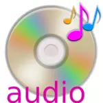ऑडियो CD वेक्टर ग्राफिक्स