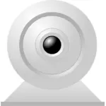 Vektortegning desktop PC webcam