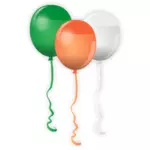 Aziz Patrick günü kutlama için balon vektör görüntü