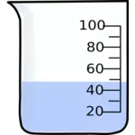 Becherglas mit Wasser