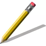 Bleistift mit Schatten