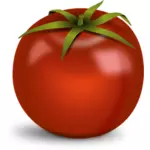 光沢のあるトマト