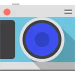 Image vectorielle caméra couleur pastel