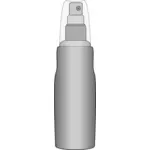 Vector graphics of blank spray bottle