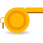 オレンジ笛ベクトル画像