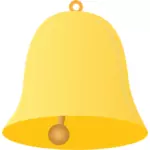 וקטור תמונה של סמל פעמון צהוב