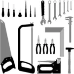 Sélection d'outils vector illustration