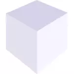 3D-witte box vector illustraties