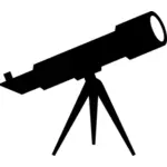 Vektor grafis dari teleskop pictogram