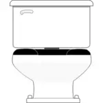 Vector de desen de scaun de toaletă unisex