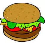 Hamburger di disegno