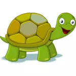Imagem dos desenhos animados de uma tartaruga