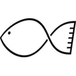 صورة ظلية للأسماك الكتاب المقدس