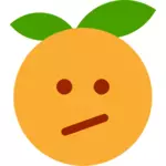Decepcionado de la naranja