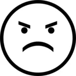 Angry face image