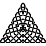Nodo celtico triangolo immagine