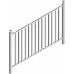 Immagine di recinzione metallica