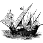 Schiff aus alten Zeiten